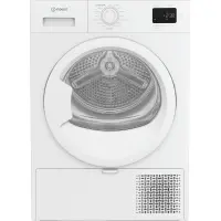 Indesit asciugatrice 9kg a pompa di  calore cl.d bianca